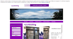 Desktop Screenshot of inmoleizaran.com